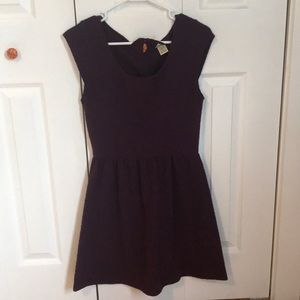 Dark maroon dress